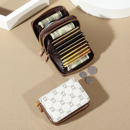 Women's Zip Card Holder Wallet | Footmaxldn