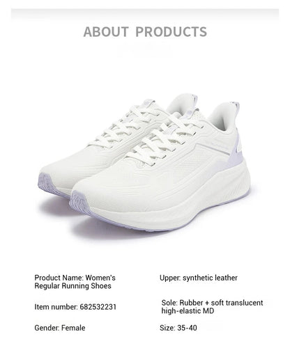 361 Degrees Women Running Shoes Water-repellent Jogger Windproof Cushion Non-slip Stable Lightweight Female Sneakers 682532231 - footmaxldn