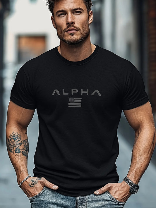 Men's 100% Cotton T-Shirt - Casual Loose Fit Summer Tee by Footmax