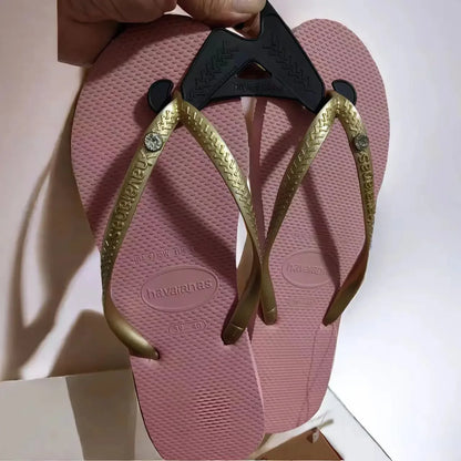 Footmax Women's Summer Flip Flops - Outdoor Beach Slippers 2025 - footmaxldn