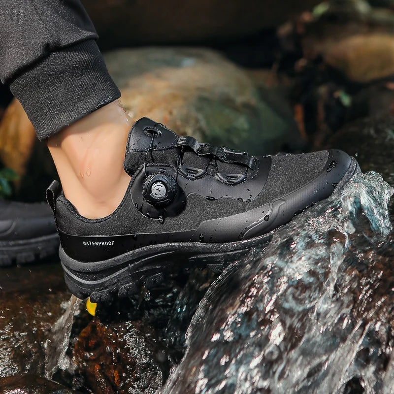 Waterproof Hiking Shoes Men Outdoor Trailing Trekking Shoes Ultra-light Sneakers Tactical Boots Non-slip Wading Boots Size 40-47 - footmaxldn