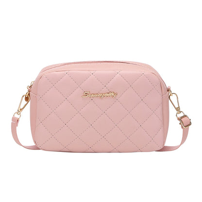 Footmaxldn Quilted Crossbody Camera Bag