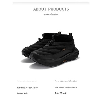 Footmax Waterproof women Snow Running Shoes - Windproof Outdoor Sports Sneakers for Hiking & Jogging - footmaxldn