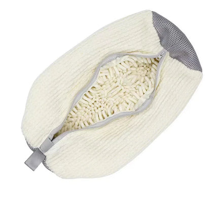 Footmax Shoe Washing Bag - Microfiber Laundry Net for Sneakers in Washing Machine