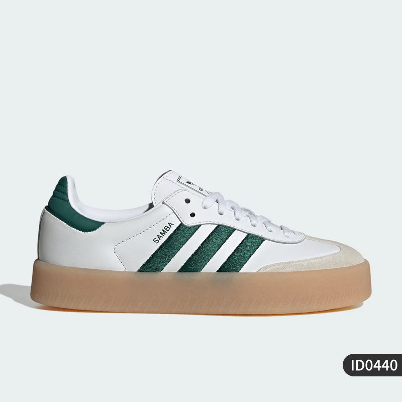 Adidas Official Genuine Originals SAMBAE Women's Classic Sport Sneakers ID0440 - footmaxldn