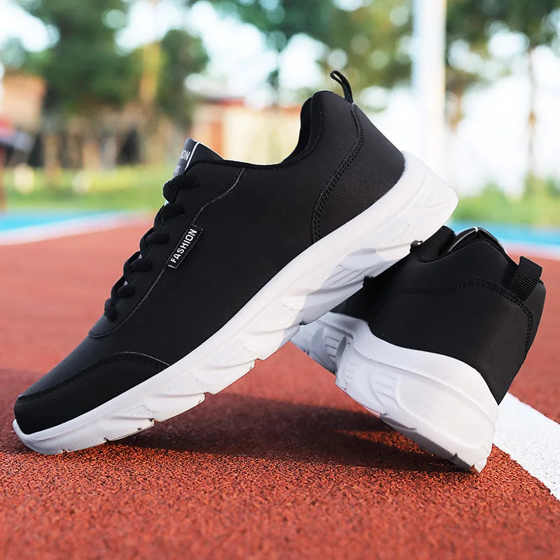 Waterproof Men Sneakers Thick Soled Casual Shoes Men Cushion Sports Shoes Outdoor Running and Walking Shoe Plus Size 39-46 - footmaxldn