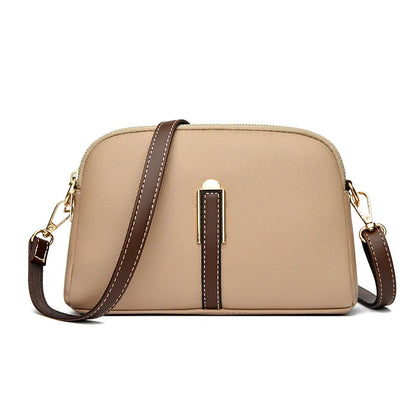 Women's Leather Flap Crossbody Bag