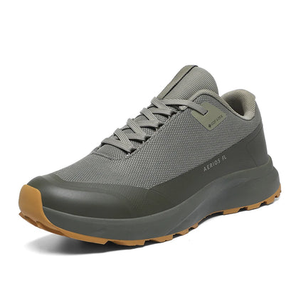 Footmax Men's Waterproof Hiking Shoes - Anti-Skid Outdoor Travel Sneakers