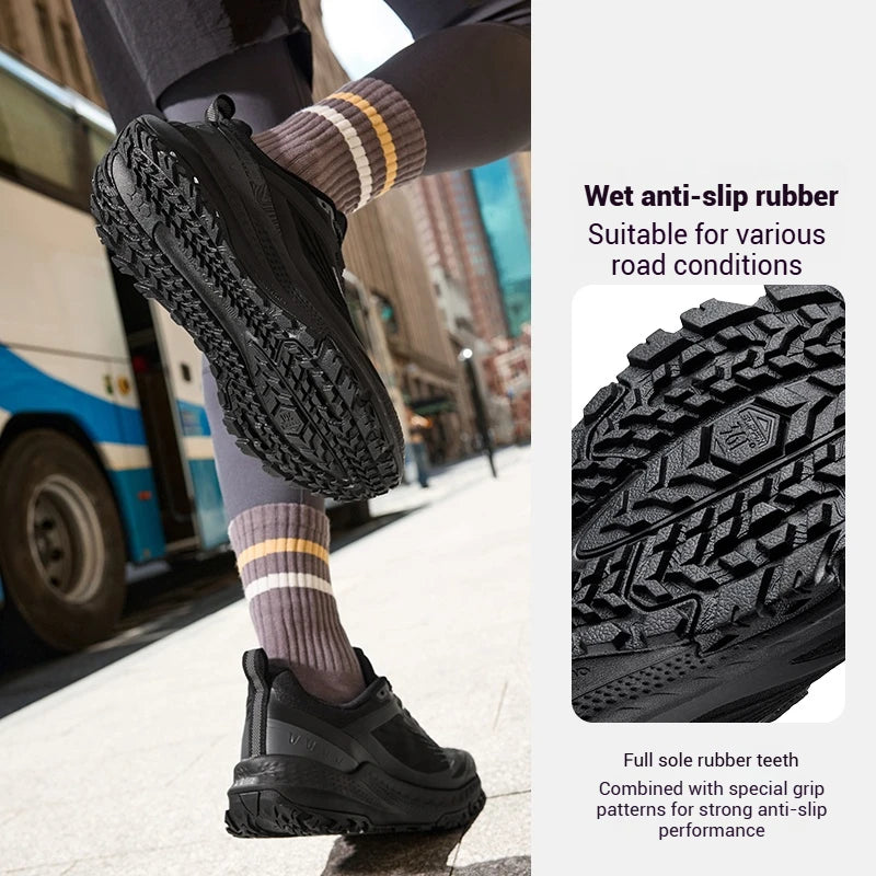 361 Degrees Men's Shoes Water-repellent Windproof Comfortable Non-slip Outdoor Jogging Versatile Rebound Male Sneakers 672542203 - footmaxldn