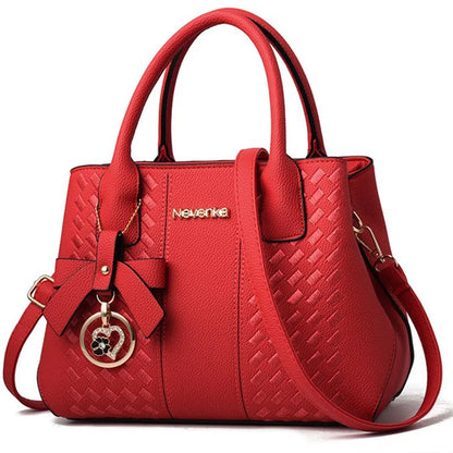 Women's Large Capacity Crossbody Shoulder PU Leather Bag by Footmaxldn - footmaxldn