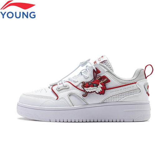 Li-Ning Kids Casual Lifestyle Shoes - Cushion Comfort Sports Sneakers YKCU028 - footmaxldn
