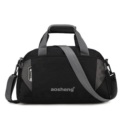 Footmax Ultralight Nylon Gym Bag - Travel Sports Duffel for Men & Women - footmaxldn