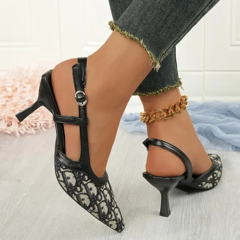 FootMax Luxury Women's High Heel Sandals - Comfortable Summer 2025 Fashion - footmaxldn