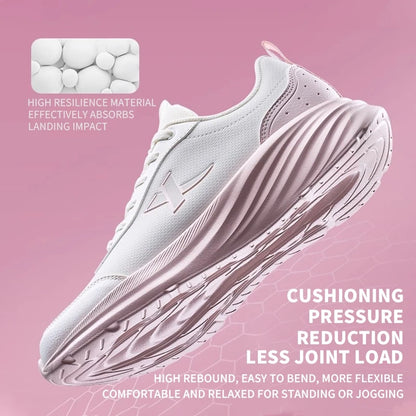 Xtep Running Shoe for Women Support Yu Yi Fw Cushioning Shock WaterProof Stability Durability Breathable Sneakers 875418110055 - footmaxldn
