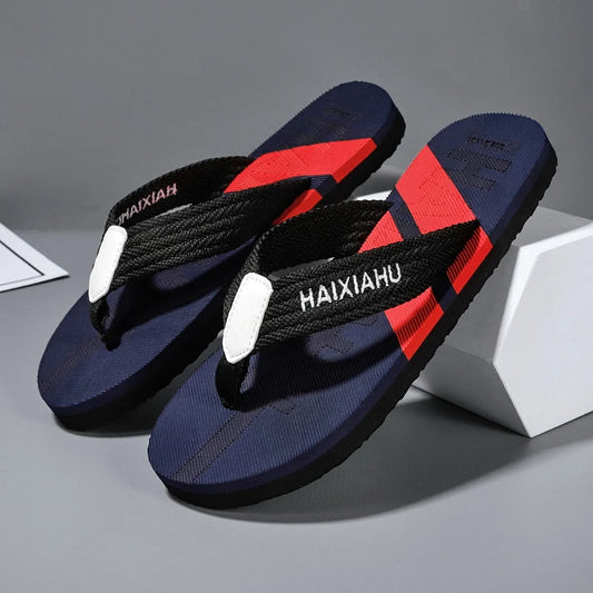 New Sandals Shoes Men Summer Men Flip Flops High Quality Beach Sandals Anti-slip Zapatos Hombre Casual Shoes Man Slippers - footmaxldn