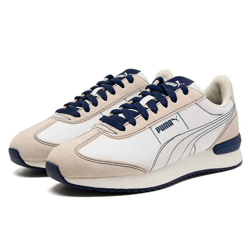 Puma Retro Splicing Casual Sports Shoes - Unisex Lightweight Low-Top Trainers - footmaxldn