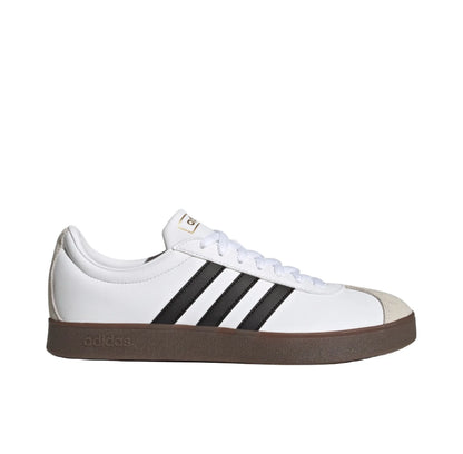Adidas VL Court 2.0 Low-Top Sneakers – Unisex Retro Leather Trainers