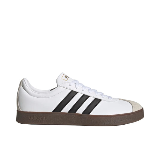 Adidas VL Court 2.0 Low-Top Sneakers – Unisex Retro Leather Trainers