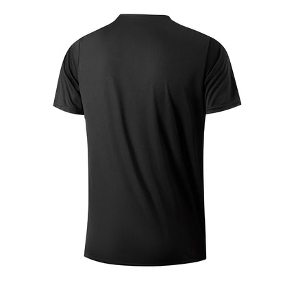 Footmax Men's Quick Dry Ice Silk T-Shirt - Premium Breathable Summer Athletic Wear with UV Protection - footmaxldn