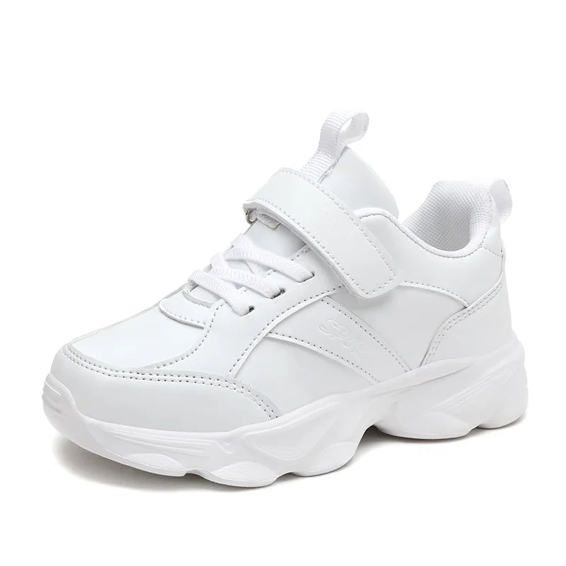 Children Shoes Kids Casual Sneakers Black Pu Leather Sports Shoes for Boy Girls White Shoes School Running Tennis Sneaker 2026 - footmaxldn