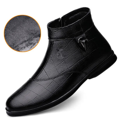 Men's Genuine Leather Chelsea Boots