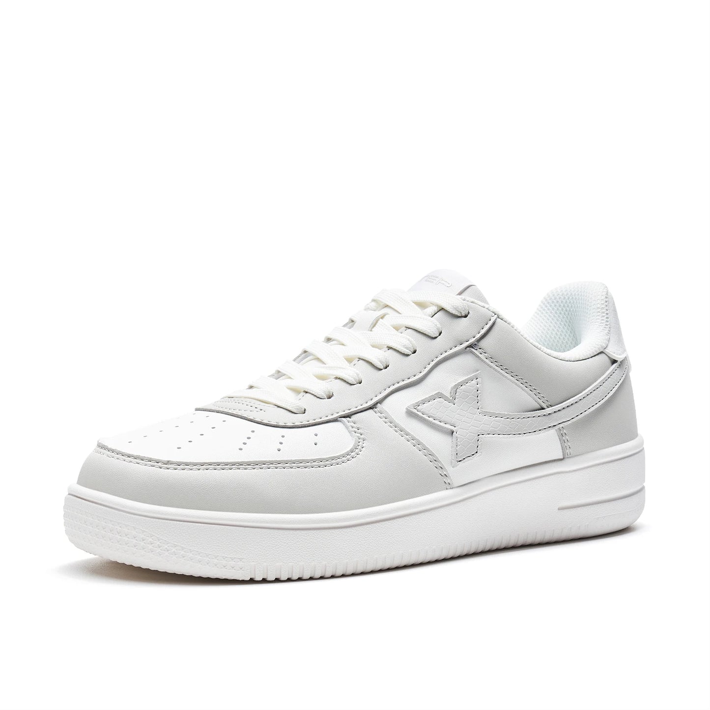 Footmaxldn Non-Slip Skateboarding Shoes - White Casual Sneakers - footmaxldn