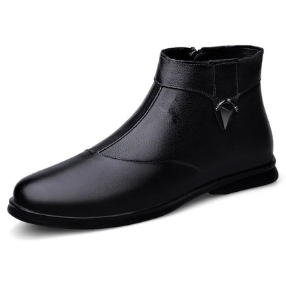 Men's Genuine Leather Chelsea Boots
