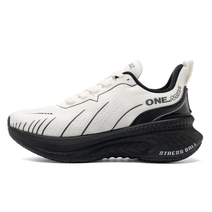 Footmaxldn Unisex Air Cushion Road Running Trainers | Breathable Mesh Jogging Shoes