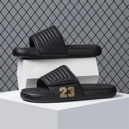 Men's Anti-Slip Slide Sandals | Breathable EVA Sole | Footmaxldn