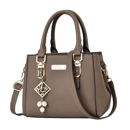Footmaxldn Women's Structured Top Handle Shoulder Bag
