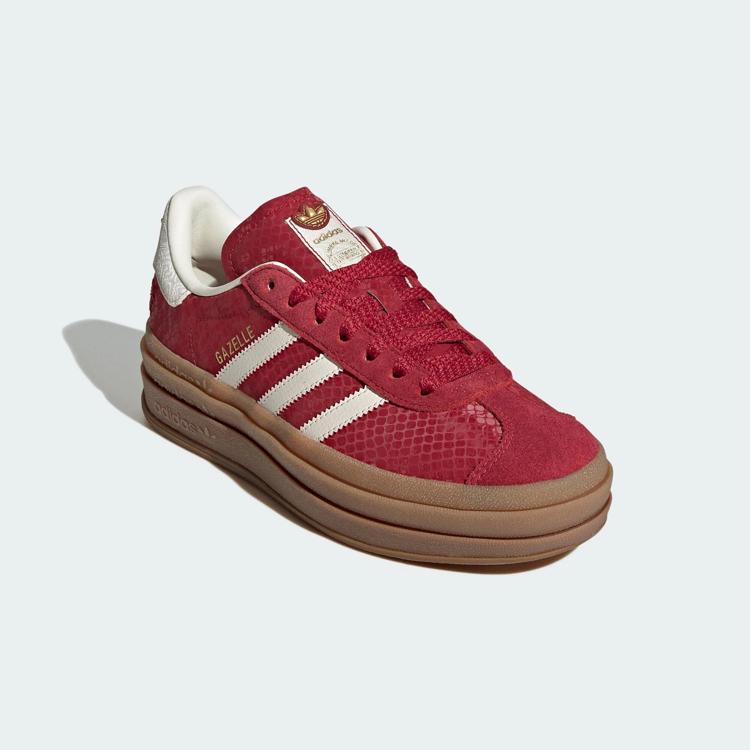 Adidas Official Authentic Trefoil Women's Fashion Thick-Sole Wear-Resistant Sports Sneakers JQ5977 - footmaxldn