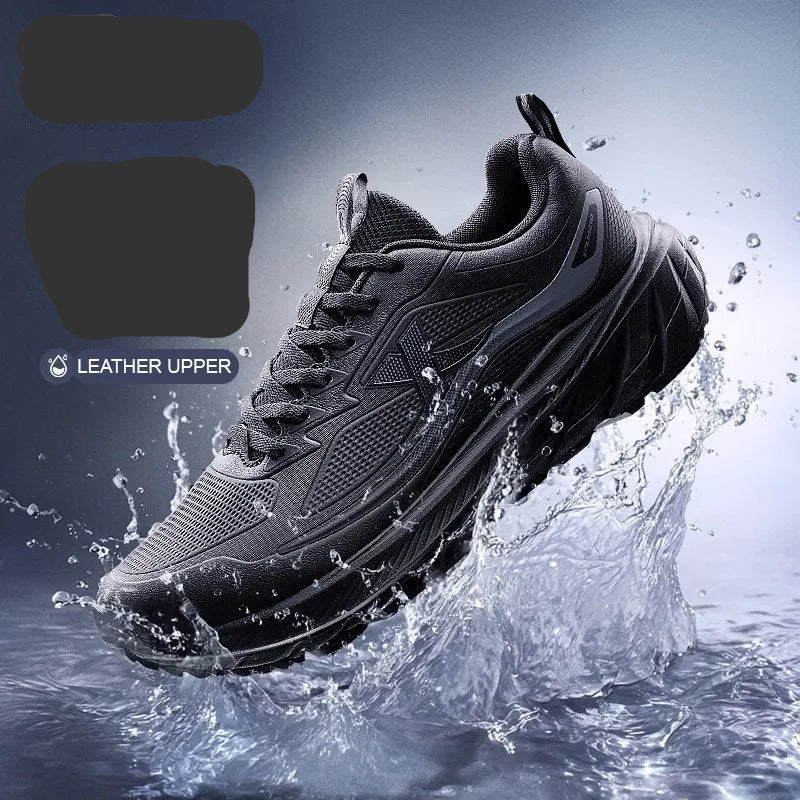 Xtep Running Shoe For Men QingYue Cotton Waterproof Shock Absorption Wear-Resistant Durability Lightweight Sneakers 875419110002 - footmaxldn