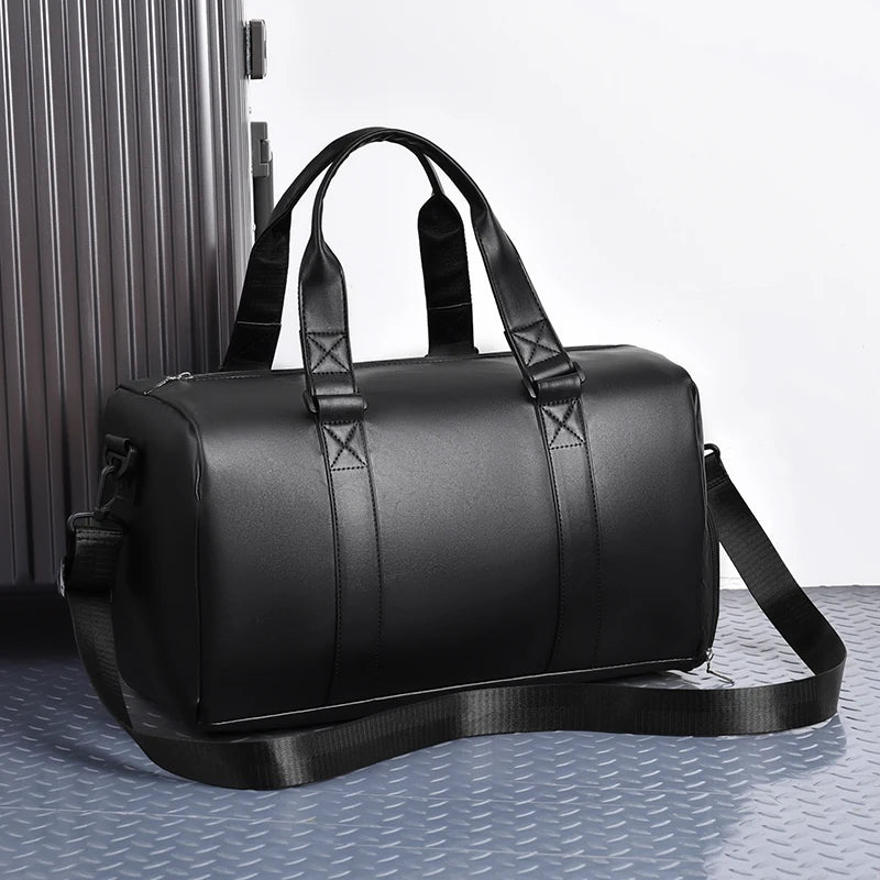 Footmax Large Travel Gym Bag - Wet Dry Separation with Shoe Compartment - footmaxldn