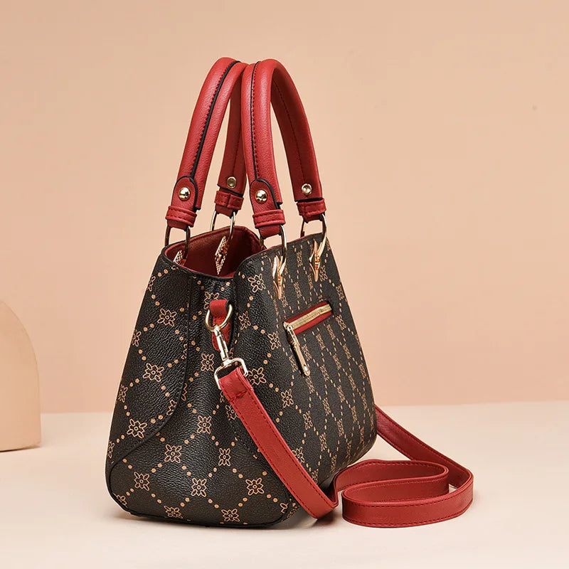 Women's Patterned Crossbody Handbag | Footmaxldn - footmaxldn
