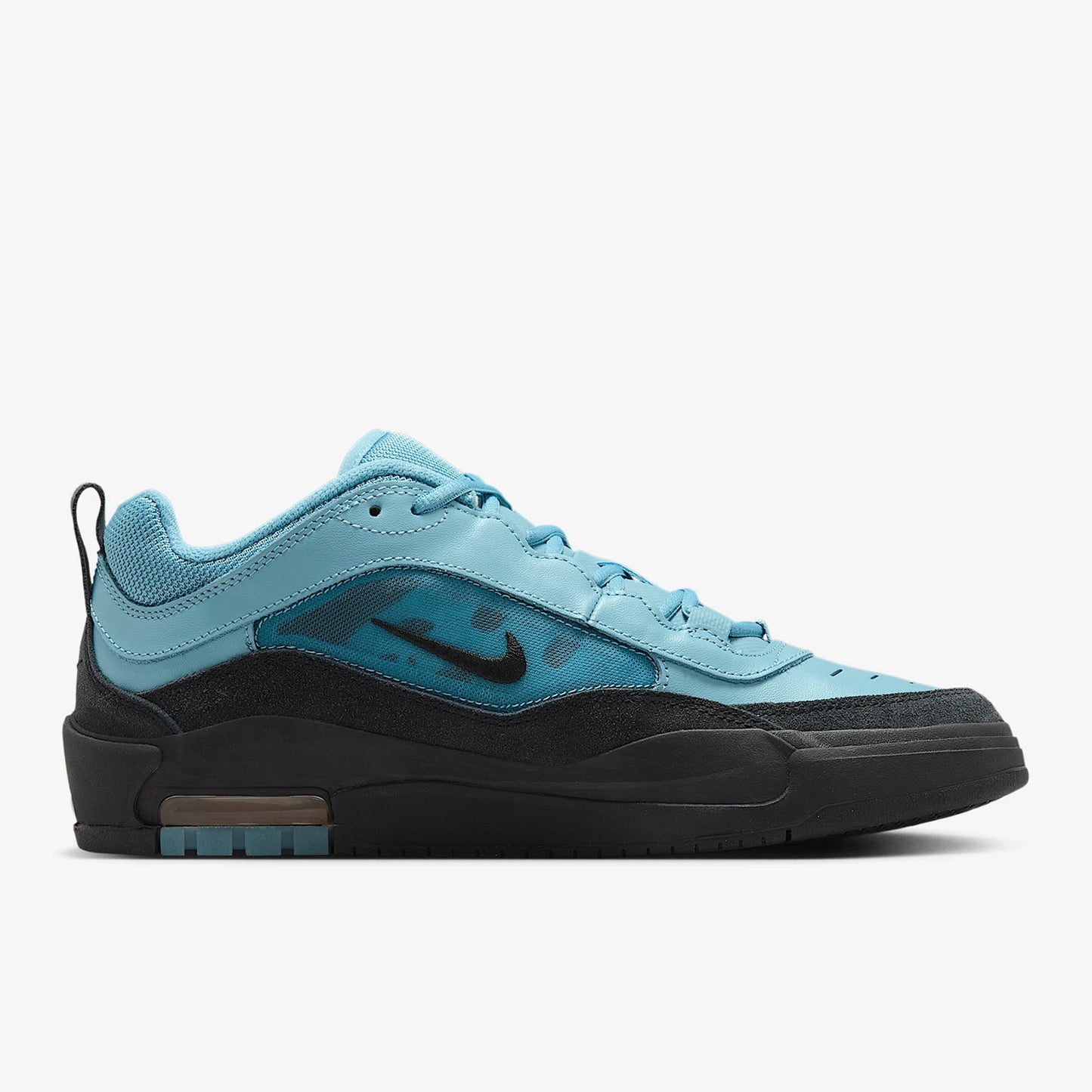 Nike Air Max Ishod – Mineral Teal & Black Skate Sneakers