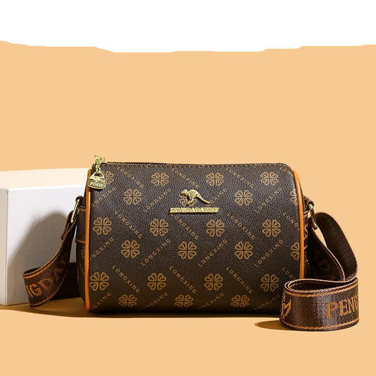 Fashionable trendy ladies' single-shoulder bag 2025 new model large capacity single-shoulder bag retro women's bag for commuting - footmaxldn