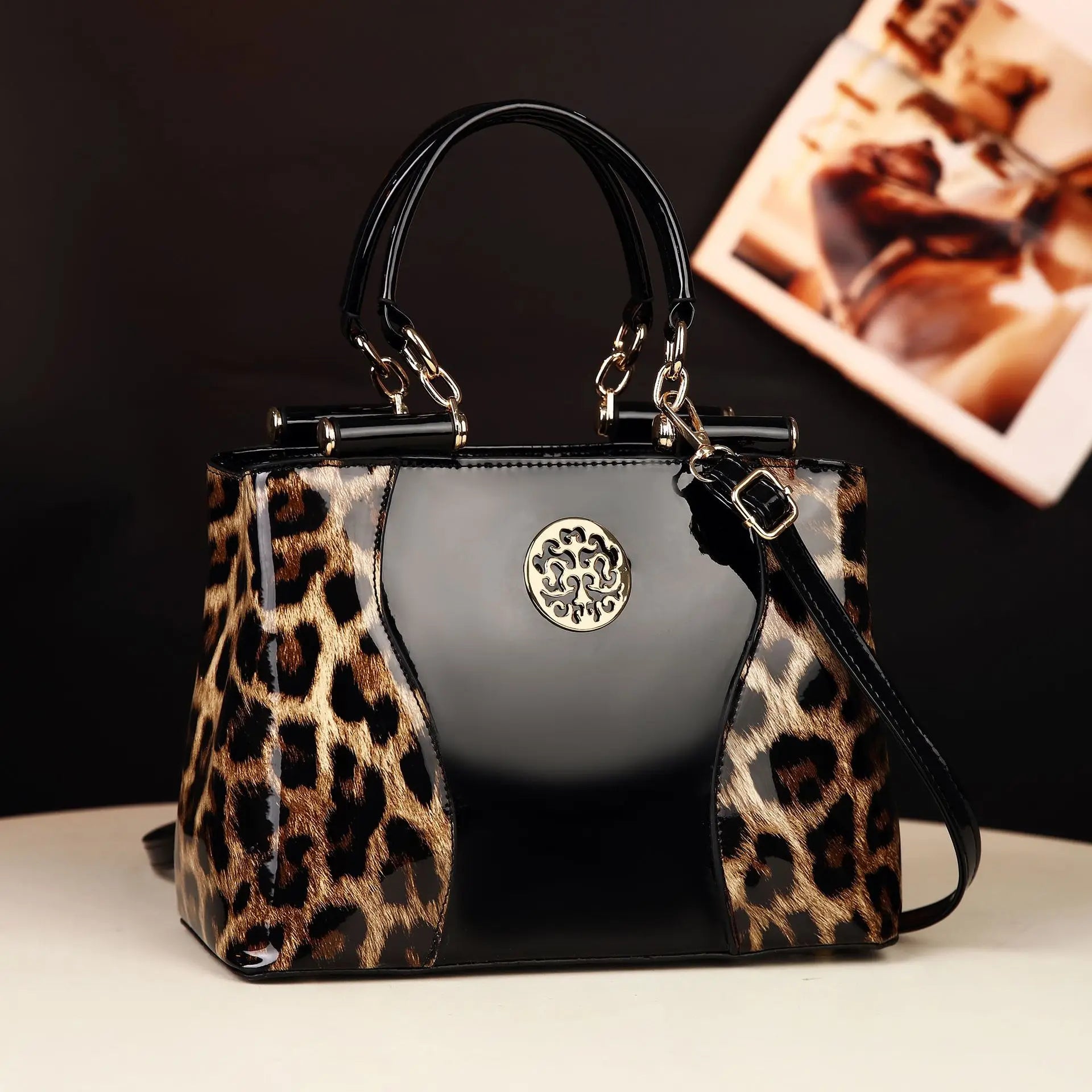Fashion Leopard Design Shoulder Bags for Women High Quality Crossbody Bag Ladies Casual Tote Bag women and Purse Messenger Sac - footmaxldn