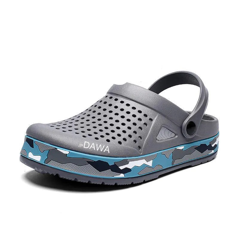 Summer fashionable and comfortable sandals, casual hiking and fishing shoes, breathable and non slip beach shoes, home shoes - footmaxldn