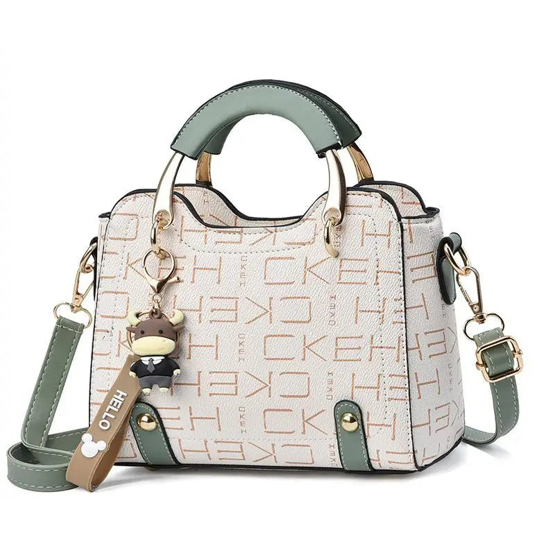New brand shoulder Bag for 2024 luxury designer handbag women Handbags leather Printed monogram single shoulder straddle bag - footmaxldn