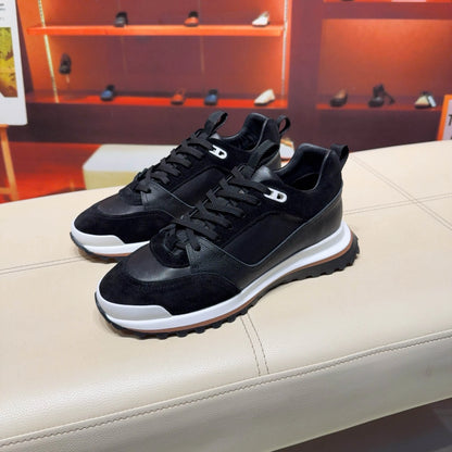 Fashionable Casual Men's Shoes Trendy Dad Sneakers Sporty Flat Heel Rubber Sole Winter Summer Spring Autumn Wear Resistant - footmaxldn