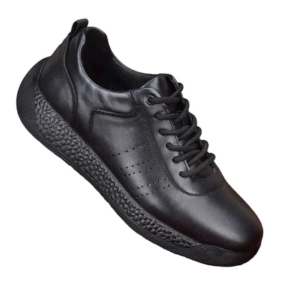 Footmax Men's Genuine Cowhide Leather Sneakers - footmaxldn