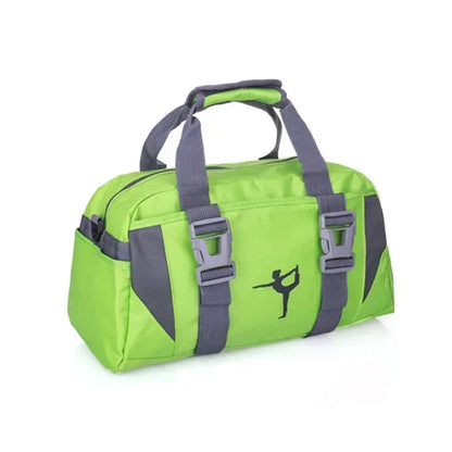 Footmax Waterproof Yoga Fitness Bag for Women - Nylon Training Shoulder Crossbody Gym Duffel 20-35L - footmaxldn