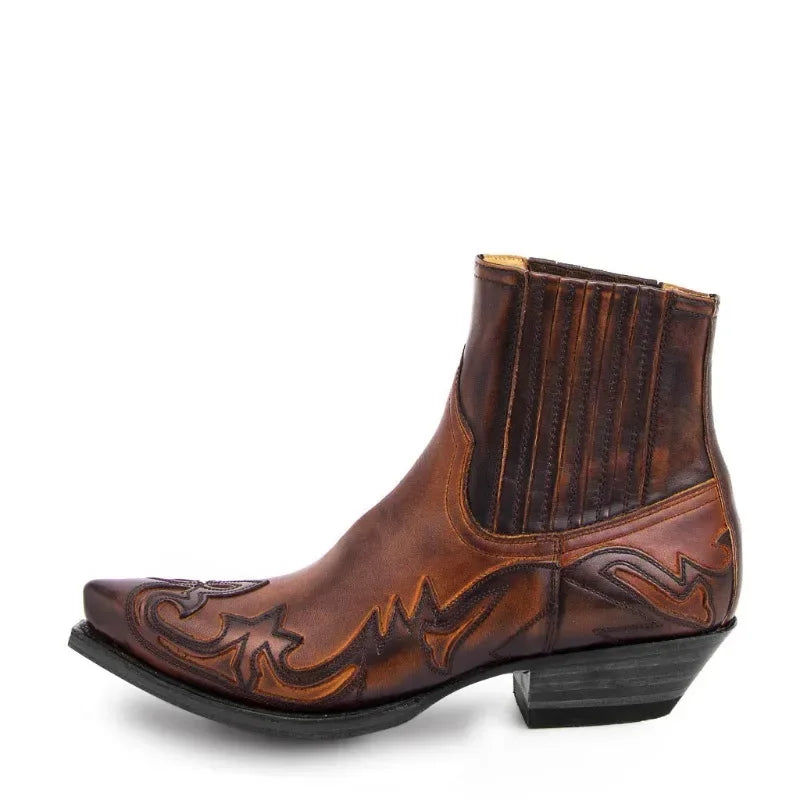 Men’s Pointed-Toe Chelsea Boots | Footmaxldn