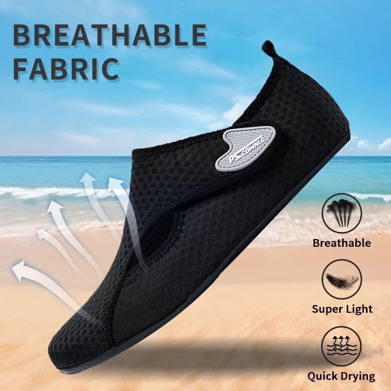Women Beach Water Shoes Beach Sneaker Socks Man Barefoot Yoga Shoes Quick-Drying Surfing Swimming Shoes Barefoot Water Skin Sock - footmaxldn