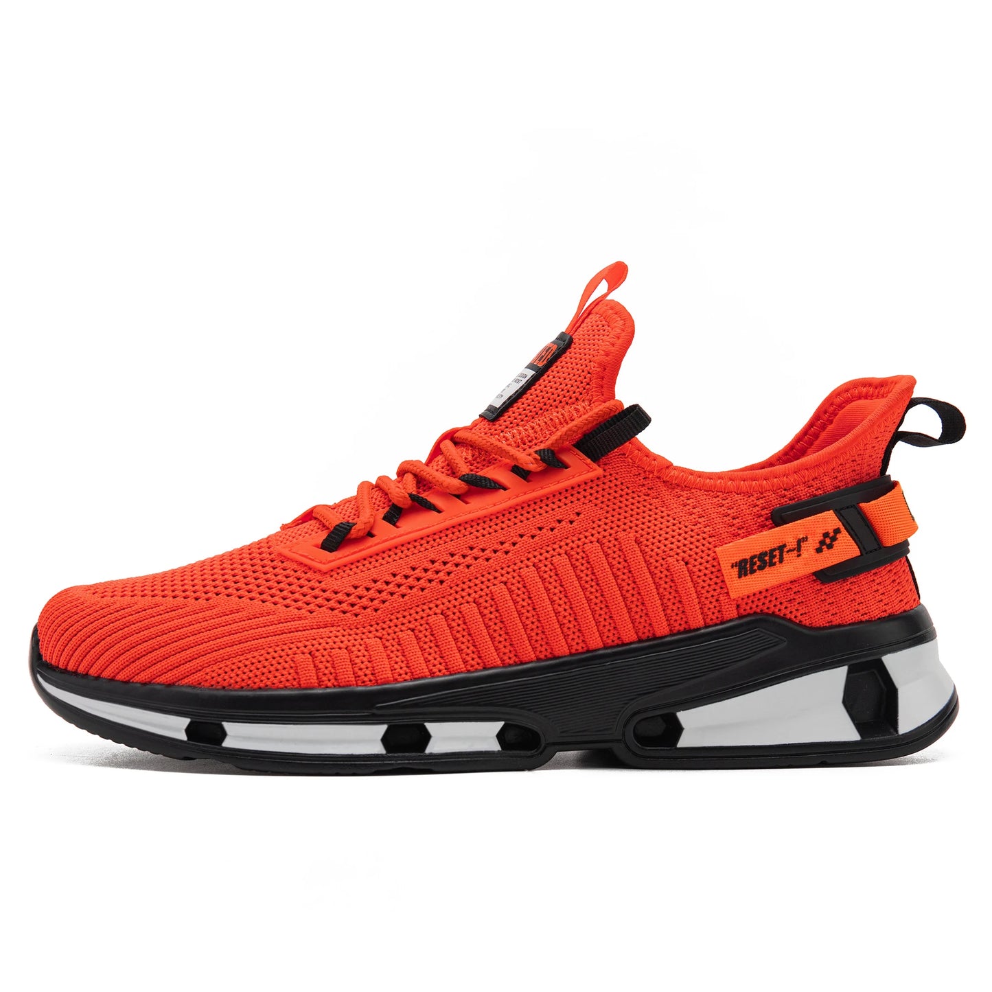 Baasploa Men Running Sneakers Leather Mesh Breathable Classic Sport Sneakers Male Comfortable Non-slip Waterproof Casual Shoes - footmaxldn