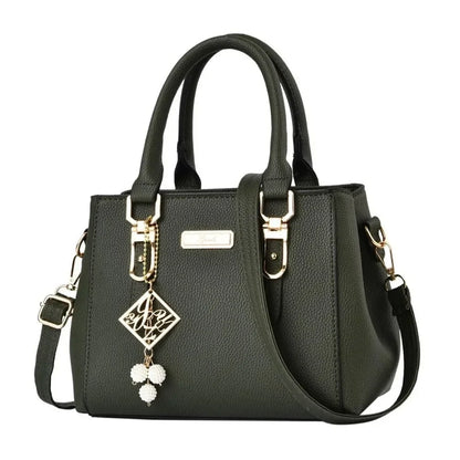Footmaxldn Women's Structured Top Handle Shoulder Bag