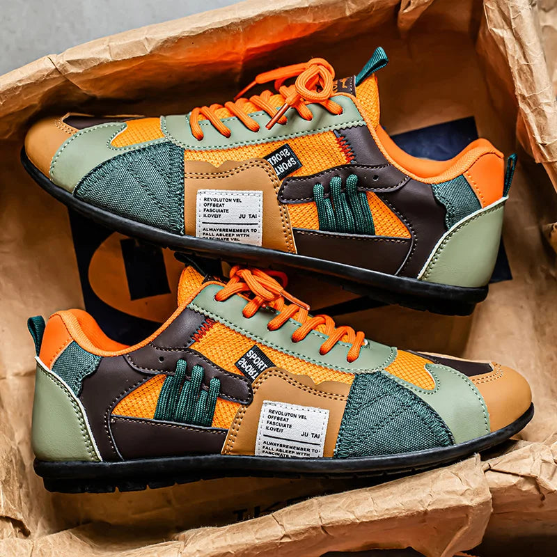 Footmaxldn Men's Casual Hiking Trainers - Outdoor Sports Street Sneakers - footmaxldn