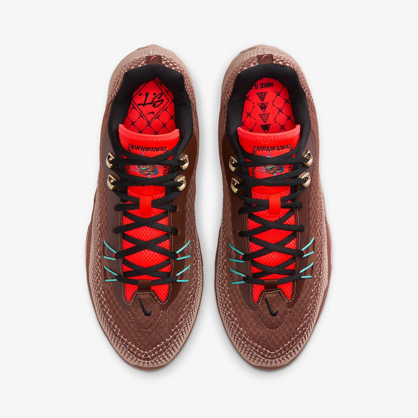 Nike S.T. Flare EP Men's Basketball Shoe – Hazel Rush / Picante Red