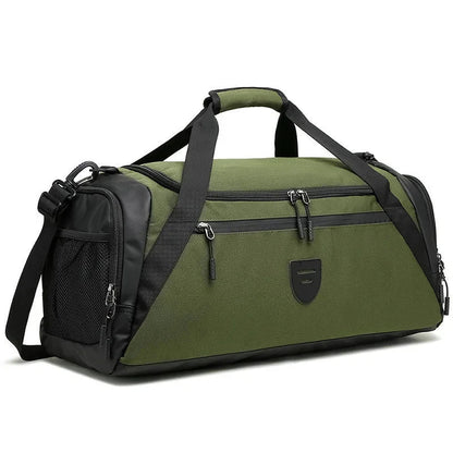 Footmax 40L Sport Fitness Bag - Dry Wet Separation Gym Duffel for Men Women Hiking Yoga Travel - footmaxldn