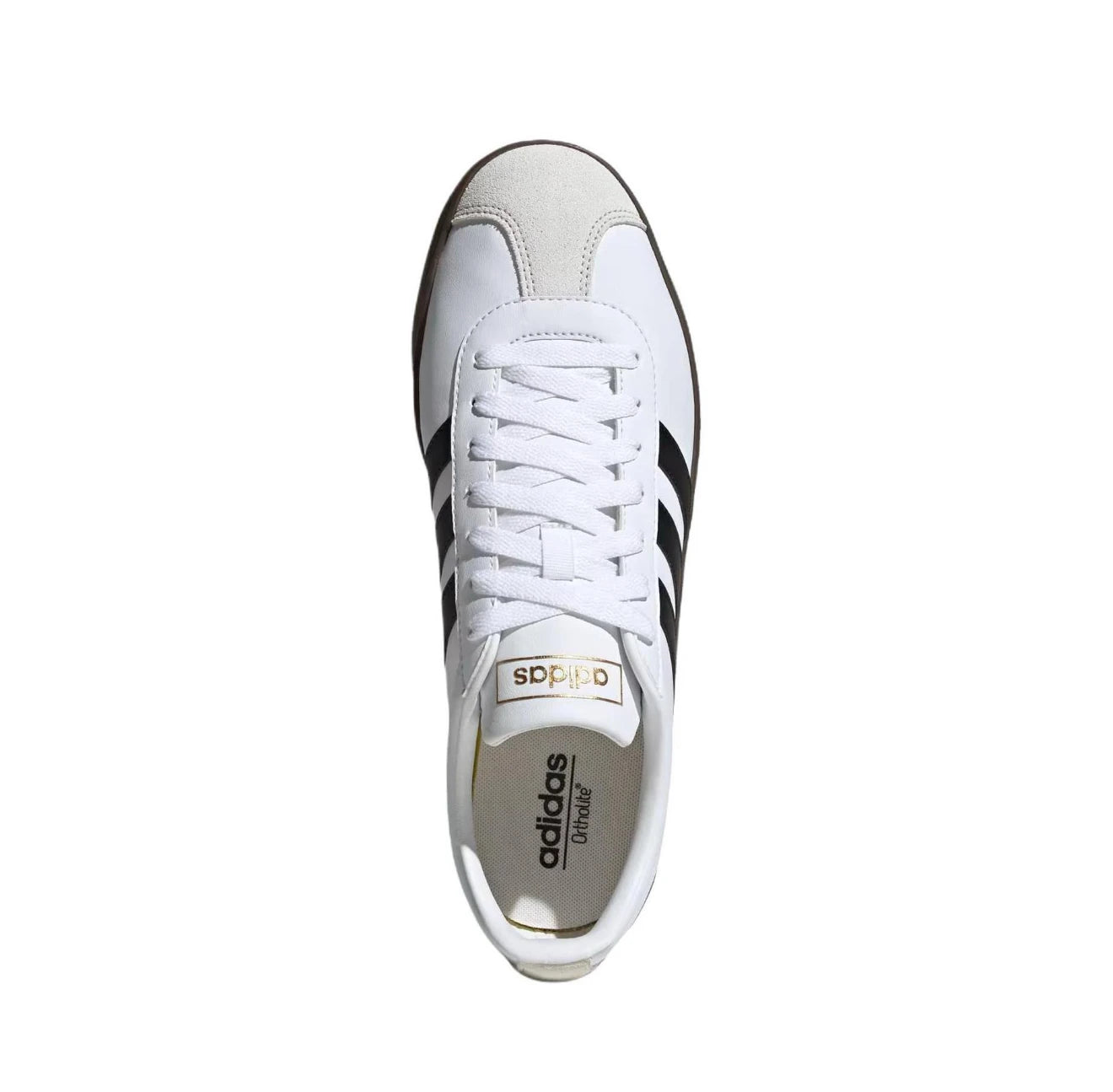 Adidas VL Court 2.0 Low-Top Sneakers – Unisex Retro Leather Trainers